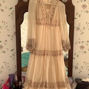 Vintage Cream Dress